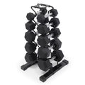 DBR-150 68Kg Dumbbell Set with Storage Rack