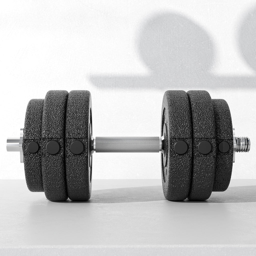 20KG Adjustable Dumbbells Weight Set Hand Weight for Home Gym Body Fitness