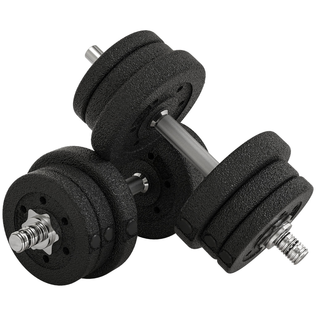 20KG Adjustable Dumbbells Weight Set Hand Weight for Home Gym Body Fitness