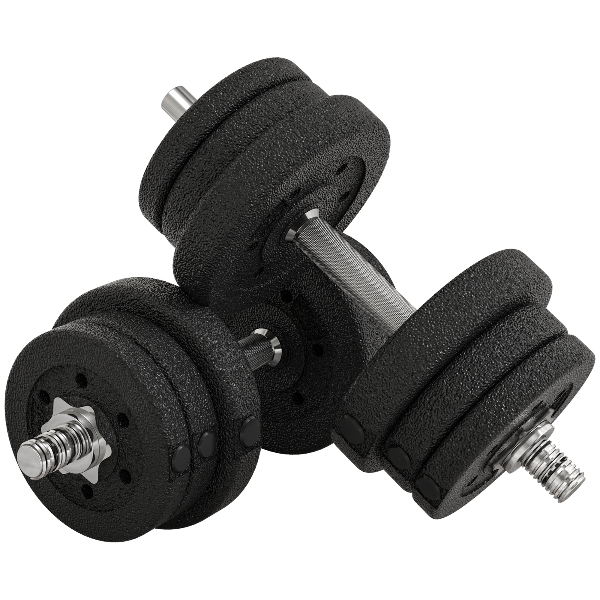 20KG Adjustable Dumbbells Weight Set Hand Weight for Home Gym Body Fitness