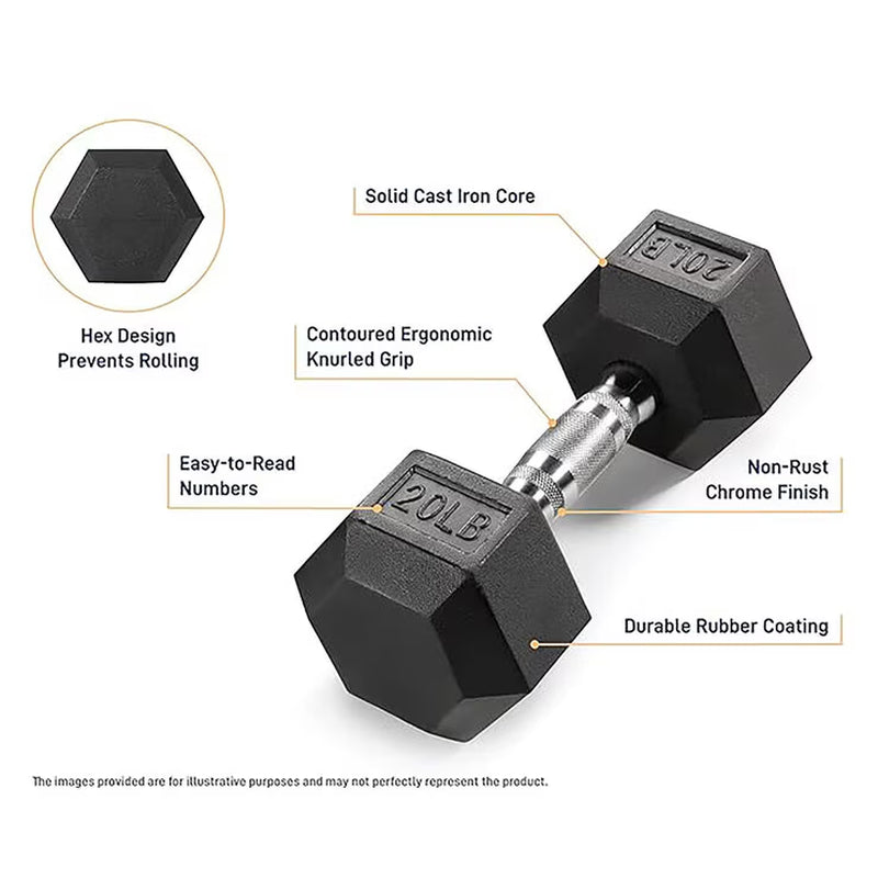DBR-150 68Kg Dumbbell Set with Storage Rack