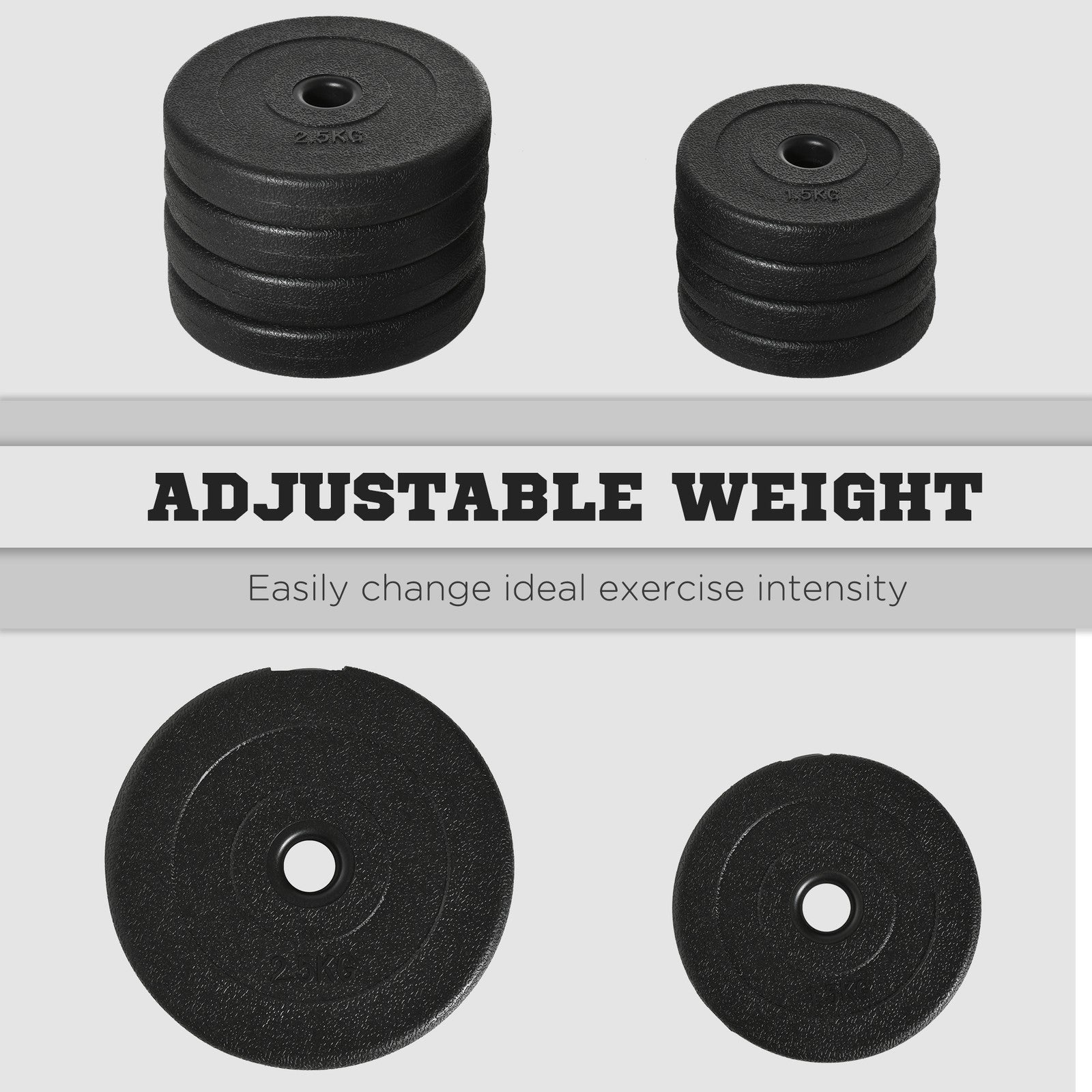 20KG Adjustable Dumbbells Weight Set Hand Weight for Home Gym Body Fitness