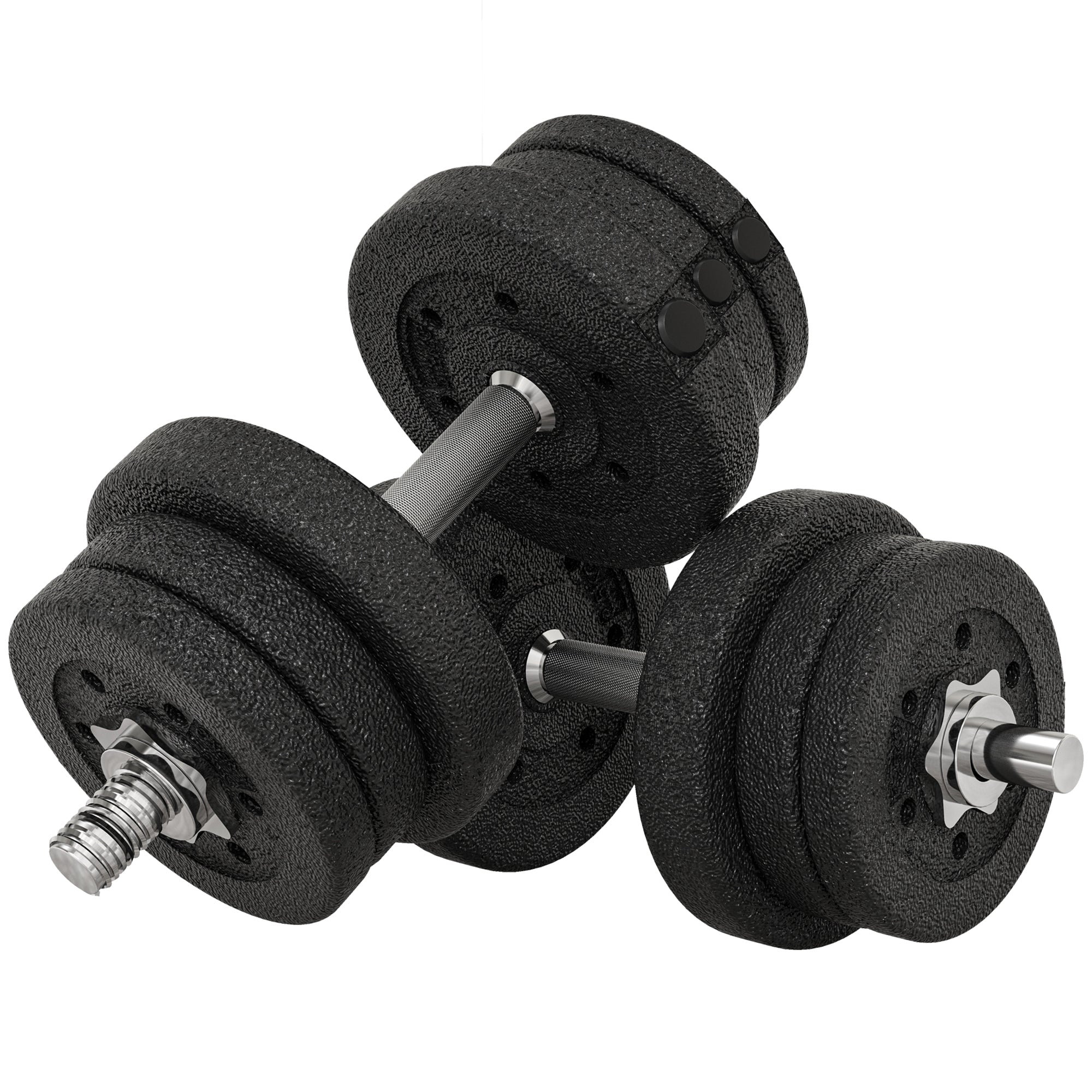 20KG Adjustable Dumbbells Weight Set Hand Weight for Home Gym Body Fitness
