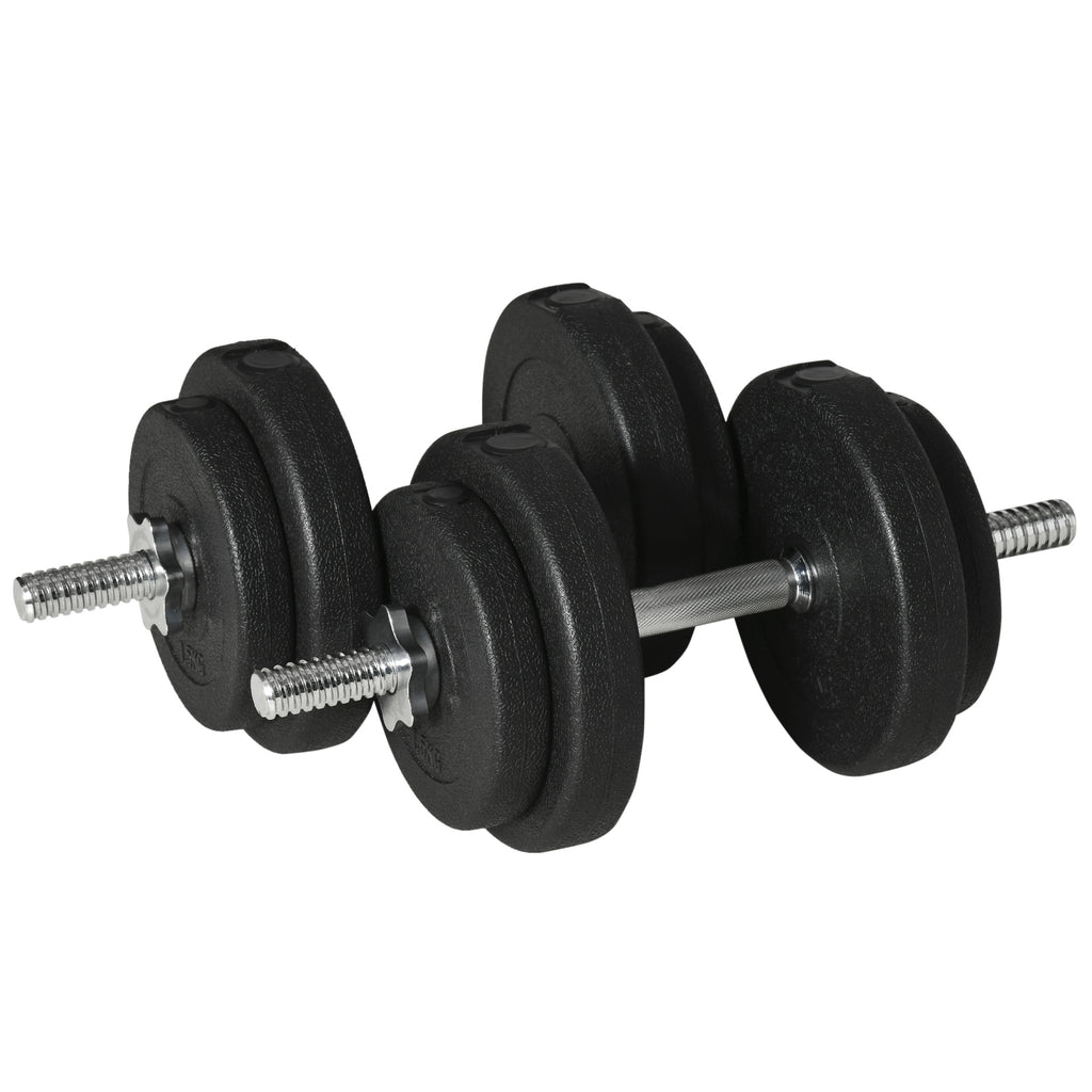20KG Adjustable Dumbbells Weight Set Hand Weight for Home Gym Body Fitness