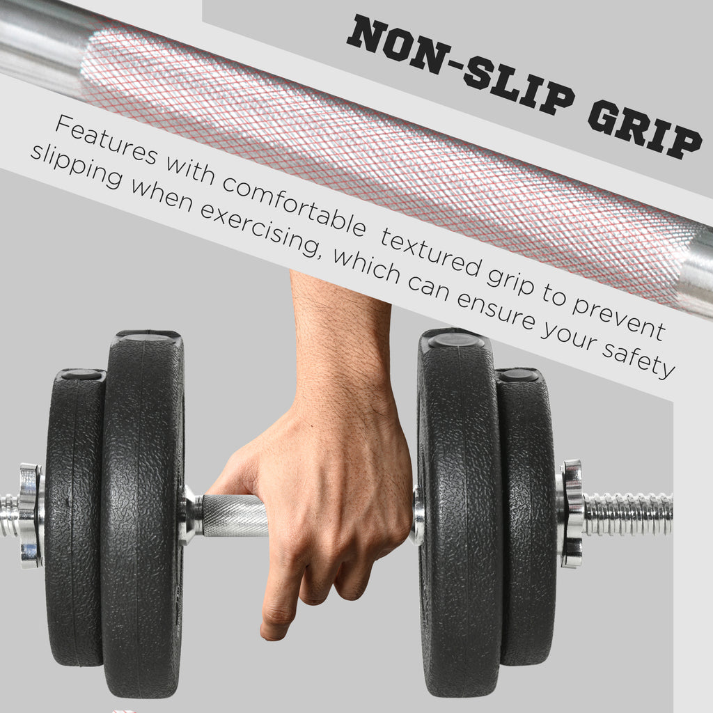 20KG Adjustable Dumbbells Weight Set Hand Weight for Home Gym Body Fitness