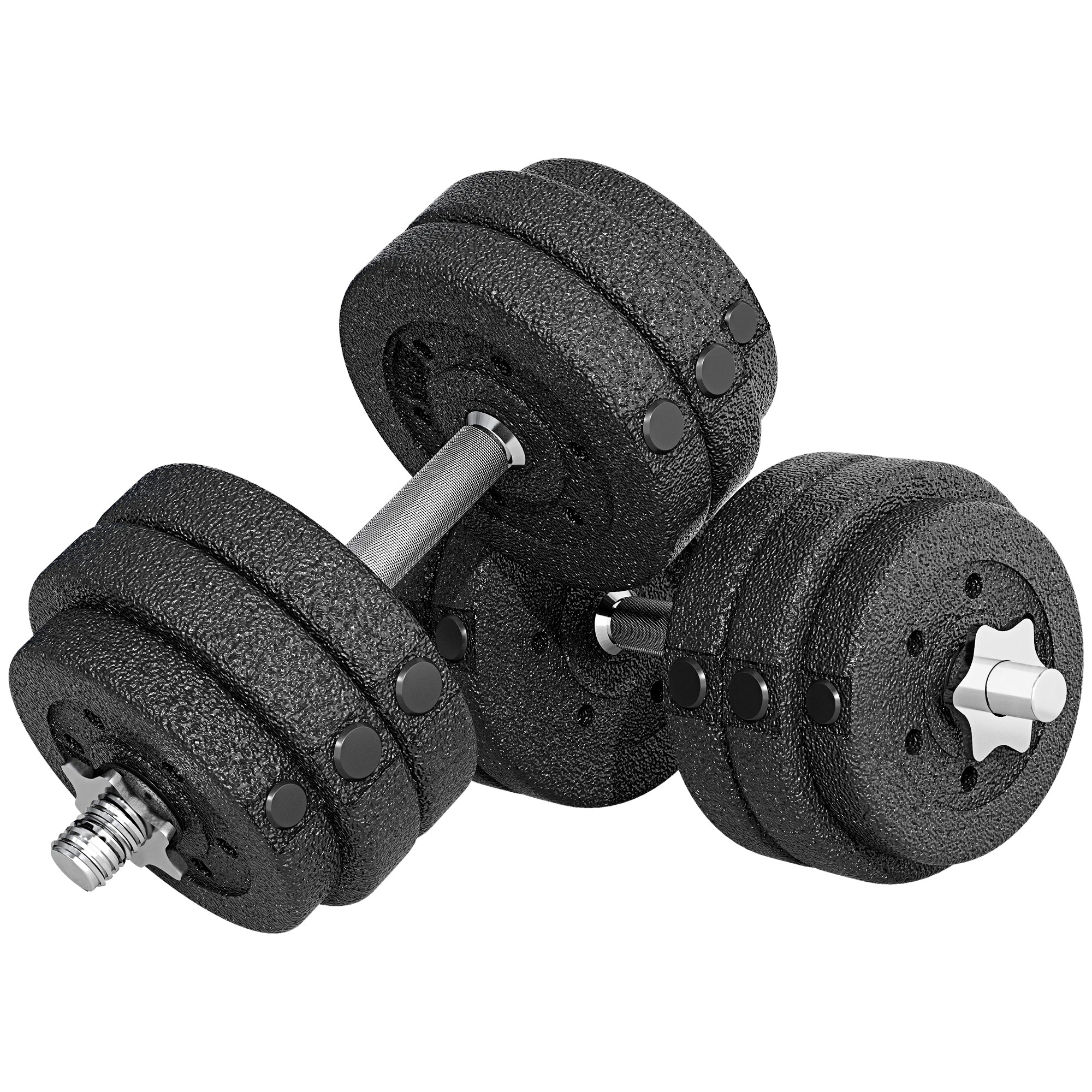 20KG Adjustable Dumbbells Weight Set Hand Weight for Home Gym Body Fitness