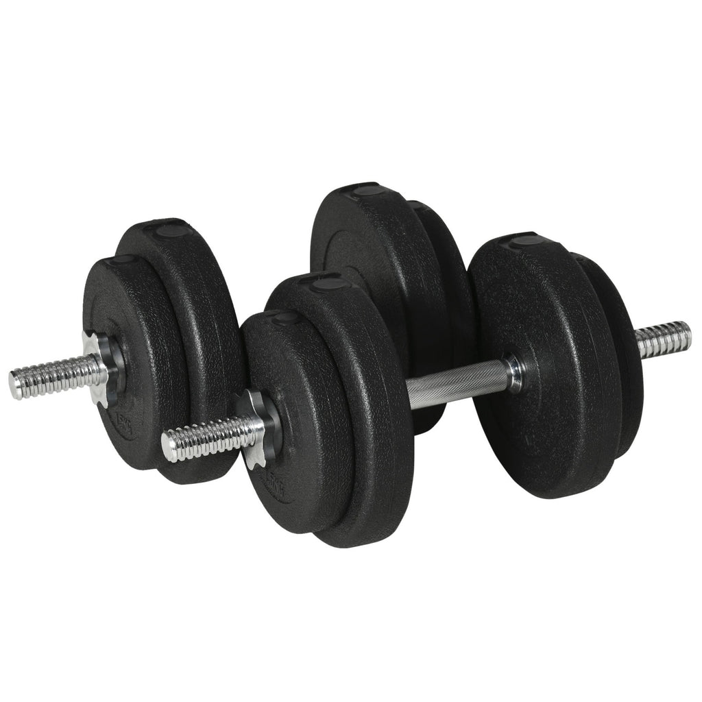 20KG Adjustable Dumbbells Weight Set Hand Weight for Home Gym Body Fitness