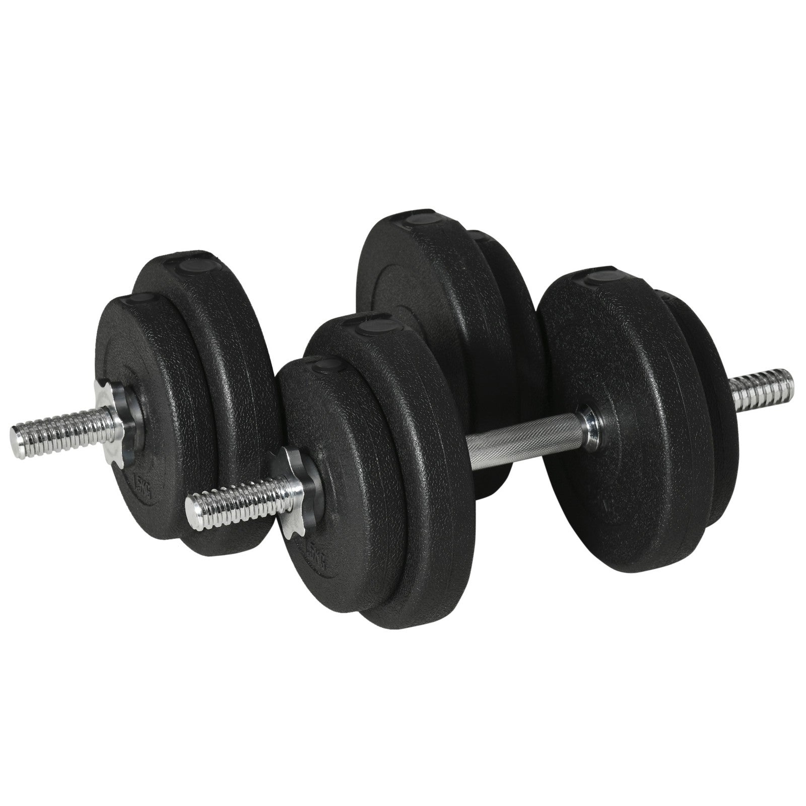 20KG Adjustable Dumbbells Weight Set Hand Weight for Home Gym Body Fitness