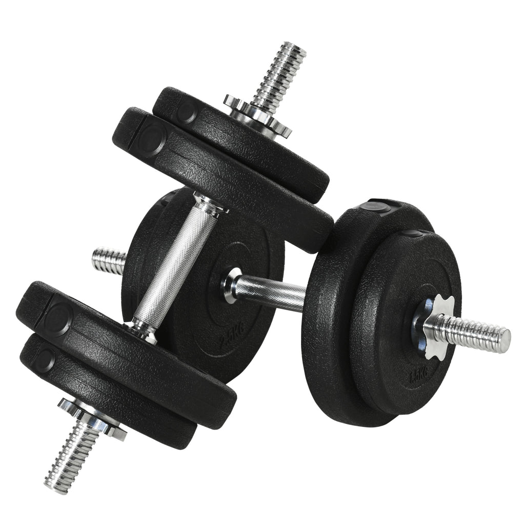 20KG Adjustable Dumbbells Weight Set Hand Weight for Home Gym Body Fitness